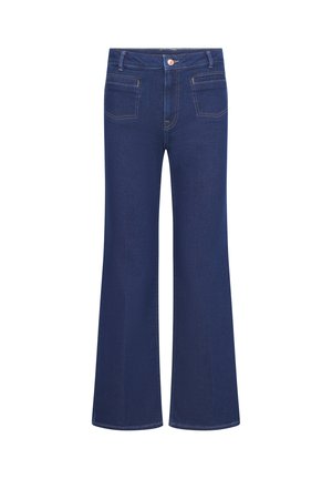 NELLA - Flared Jeans - marine