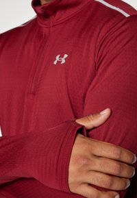 Under Armour VANISH 1/4 ZIP - Langærmet T-shirt - cardinal