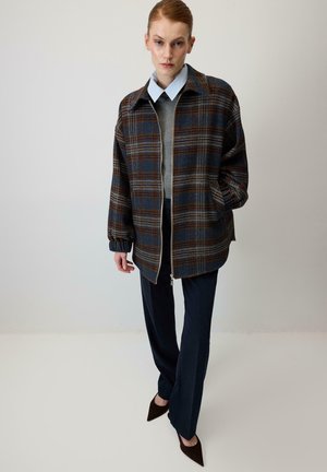 WITH  COLLAR - Puspaltis - navy blue