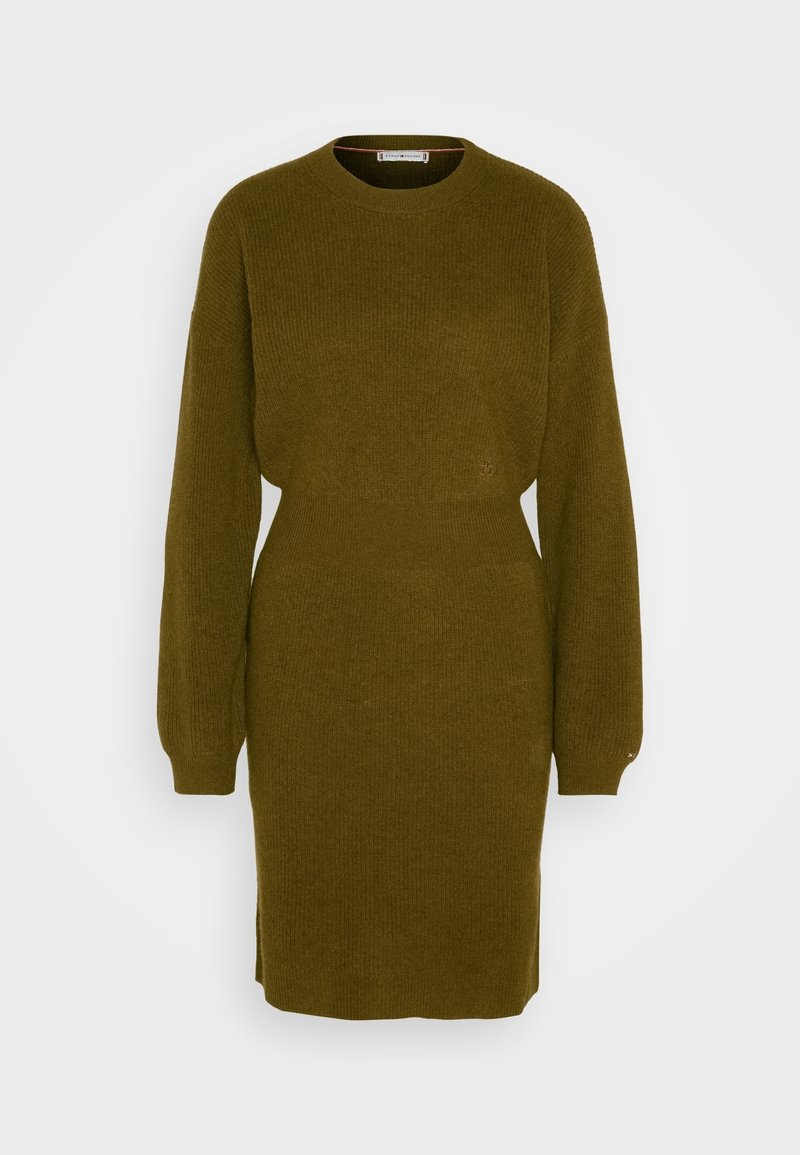tommy hilfiger olive green dress Jumper - atf-kg-06.30.26
