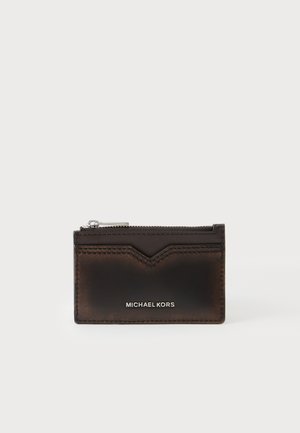 Michael Kors, NOTCHED ZIP UNISEX - Портфейл - brown