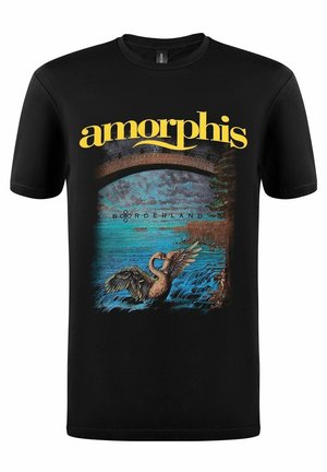 AMORPHIS BORDERLINE  - T-Shirt print - black