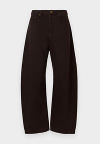 CHARLIE FULL BARREL - Avar lõikega teksad - espresso