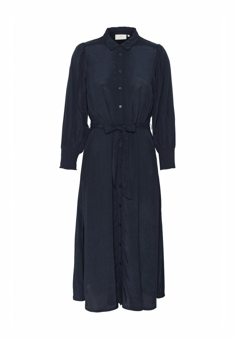 Kaffe KAEMINE OLINE Vestido camisero midnight marine/azul