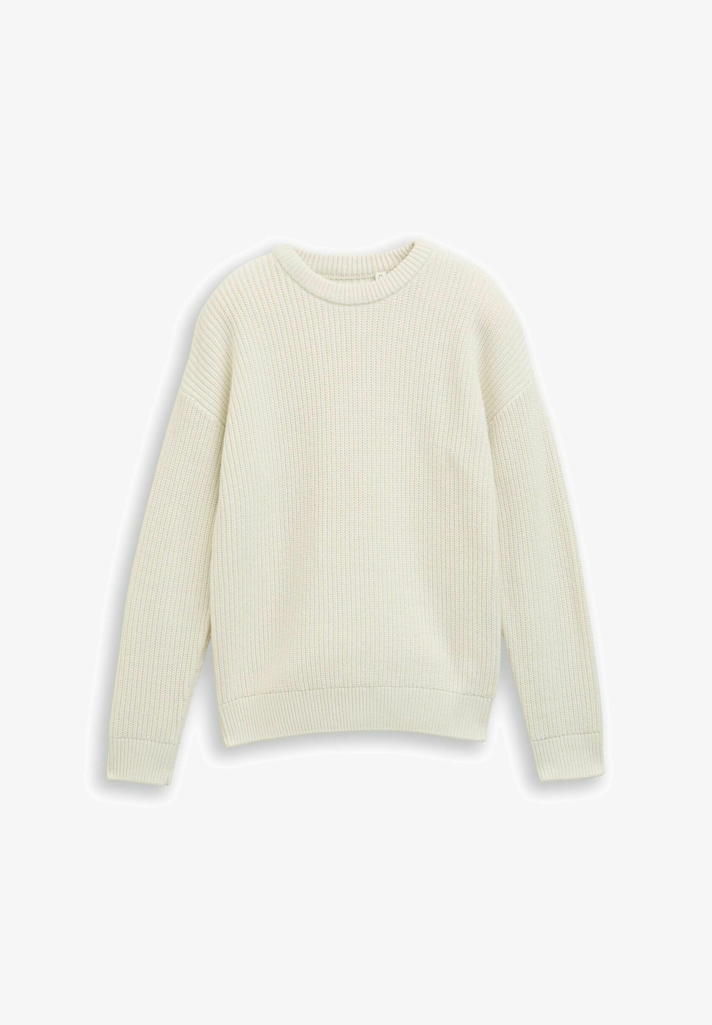 TOM TAILOR Strickpullover greyish white/offwhite Zalando