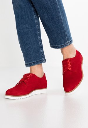 Lace-ups - red