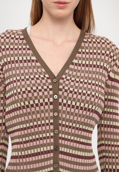 PS Paul Smith CARDIGAN BUTTON THRU - Gilet - green