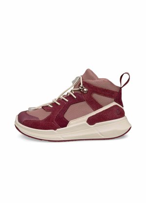Stivaletti stringati - nocturne blush dark ruby