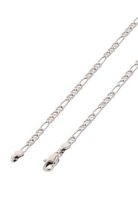 Colier din argint cu zale interconectate, având un închizător tip homar și un finisaj neted și lustruit. Lungime și design potrivite pentru purtarea zilnică.