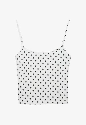 Stradivarius, Top - mottled blue