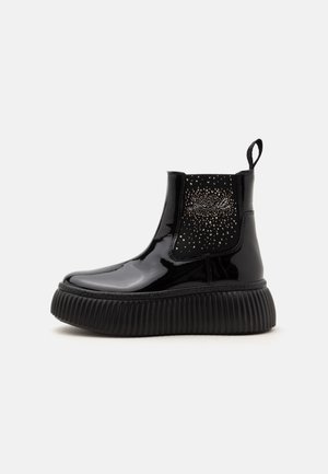 KARL LAGERFELD, KREEPER LO SIGNIA STONES CHELSEA - Μποτάκια - black