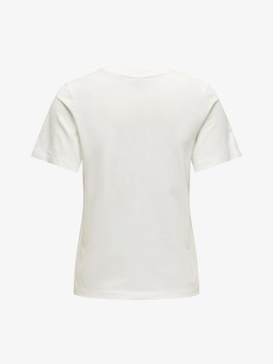 JDYPISA - Osnovna majica kratkih rukava - cloud dancer