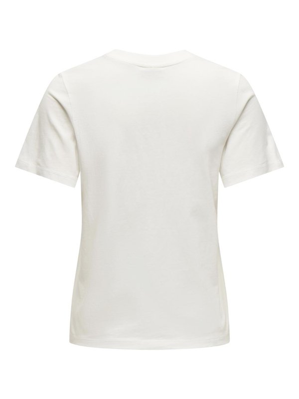 JDYPISA - Basic T-shirt - cloud dancer2