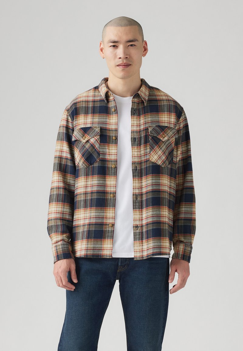 Levi's® RELAXED WESTERN - Camisa - brown