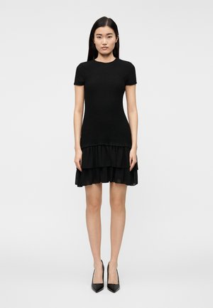 MINI DRESS - Freizeitkleid - black