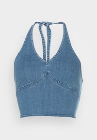 Não selecionado, blue denim