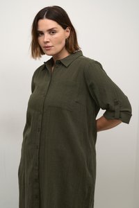 Kaffe Curve KCPAULA - Overhemdblouse - forest night