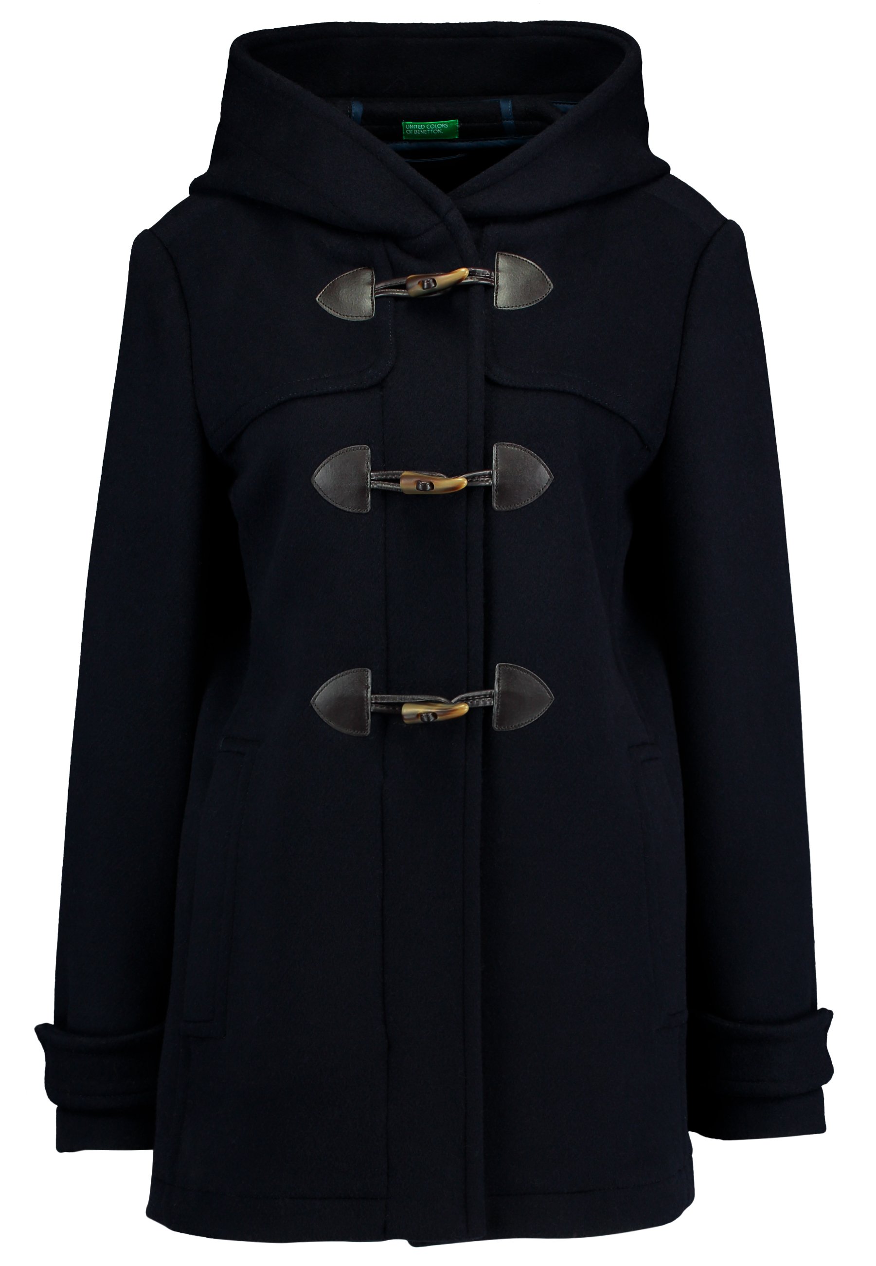 Benetton MIX DUFFLE COAT Lett jakke navymørkeblå Benetton MIX DUFFLE COAT Lett jakke red Zalando.no