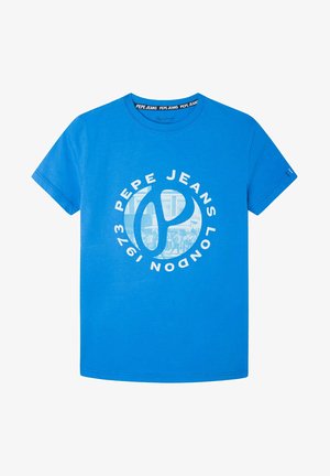 Triko s potiskem - regal blue