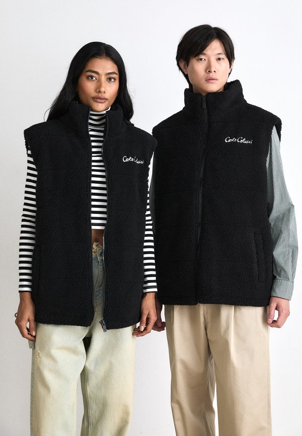 VEST UNISEX - Waistcoat - schwarz