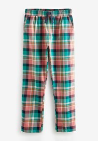 Next LIGHTWEIGHT  SET - REGULAR FIT - Pidžaamad - teal blue pink check