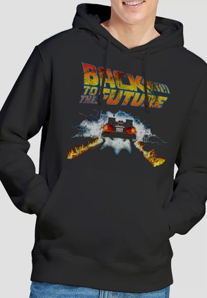 Universal Studios, BACK TO THE FUTURE DELOREAN - Hoodie - black