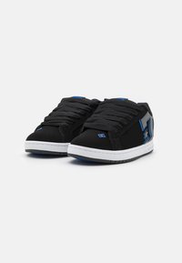 DC Shoes COURT GRAFFIK UNISEX - Sneaker low - black/blue/grey