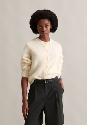 KNIT CARDIGANS LONGSLEEVE - Cardigan - white blush