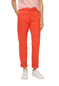 s.Oliver REGULAR - Chino - orange