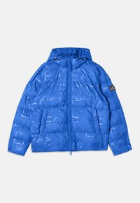 MOUNTAIN HOODED JACKET LOGO REPEAT - Žieminė striukė - surf the web