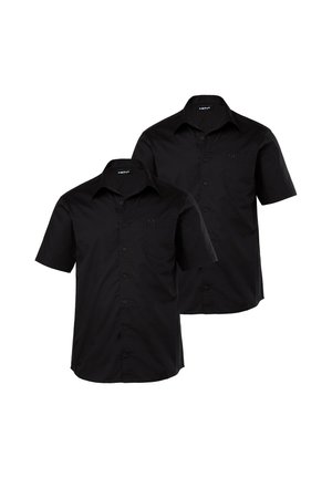 Men Plus 2 PACK - Businesshemd - black