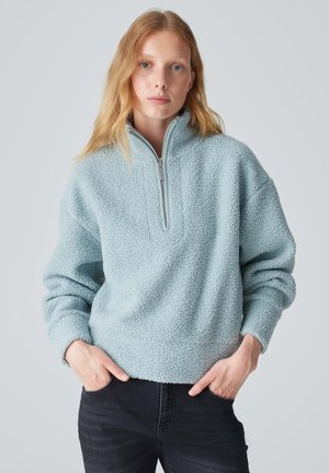 OPUS GATROI - Felpa in pile - glacier blue