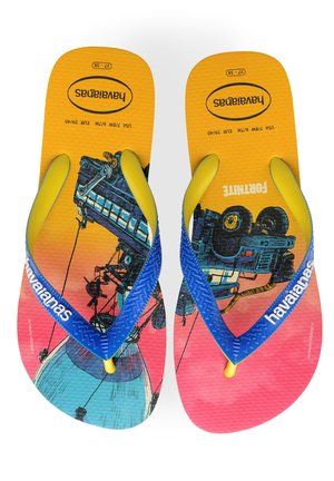 Havaianas HAVAIANAS FLIP FLOP FORTNITE - Tongs - yellow, blue