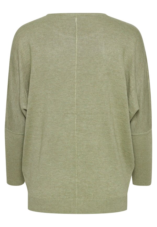 BYPIMBA - Jumper - sage melange4