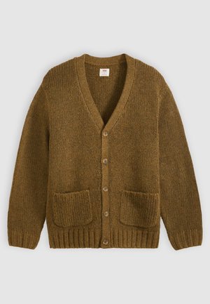 Levi's®, MAMMOTH CARDIGAN - Жилетка - foxtrot brown cardigan stitch