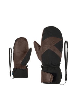 GETTERO - Mittens - dark brown
