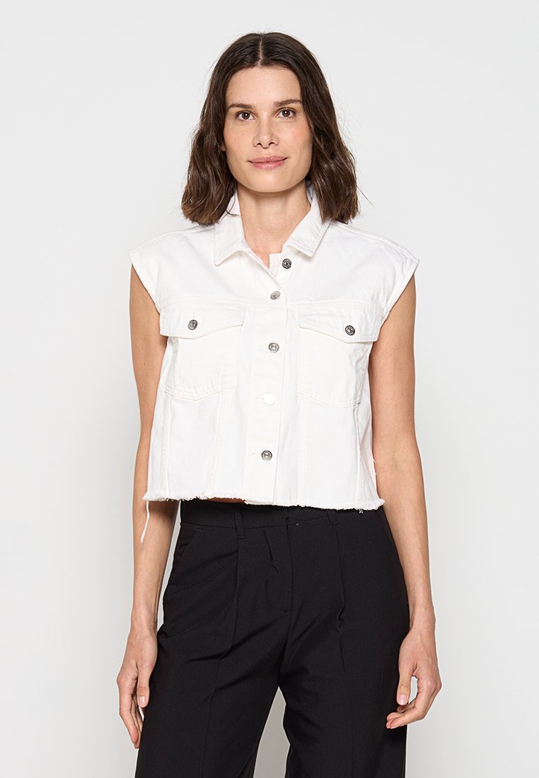 Armani Exchange Bodywarmer wit