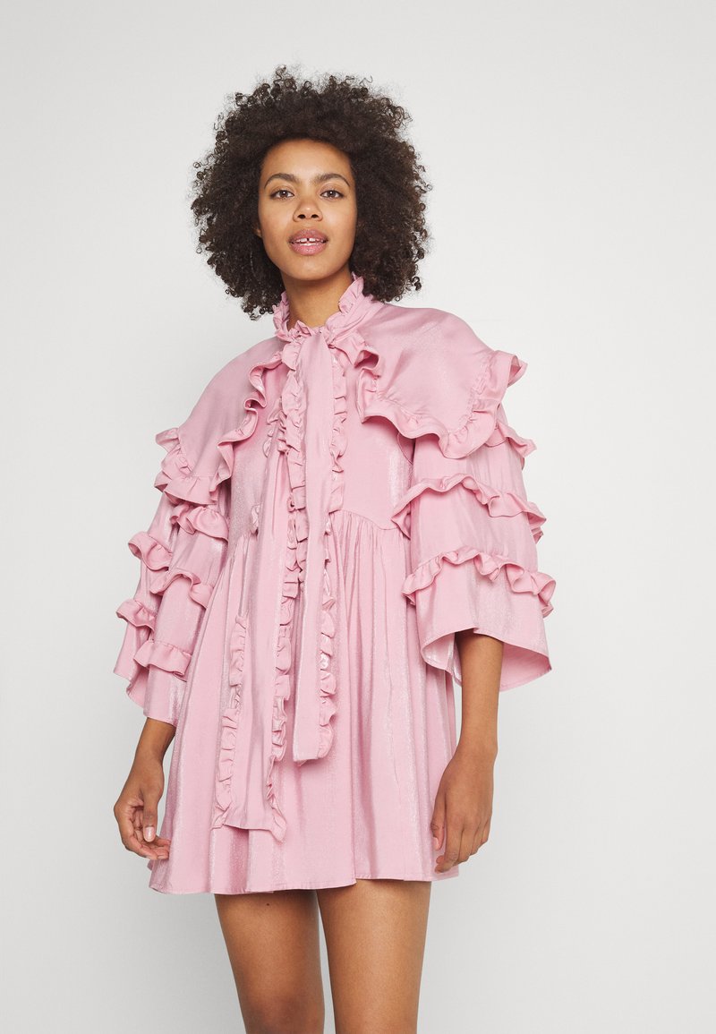 Sister Jane GLASSHOUSE RUFFLE MINI DRESS Day dress pink Zalando