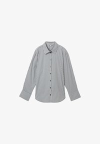 Unselected, navy white stripe