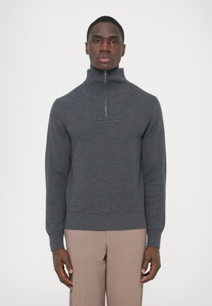 HALF ZIP - Džemperis - cosmo grey