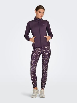 ONLY Play ONPJETTA HN FZ LS FLEECE JCK NOOS - Veste polaire - plum perfect