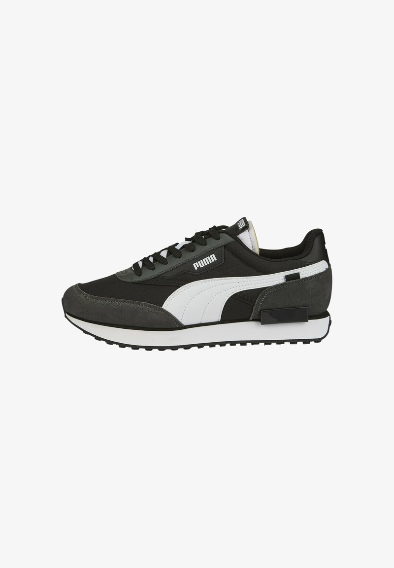 Puma FUTURE RIDER PLAY ON UNISEX - Sapatilhas - black-dark shadow