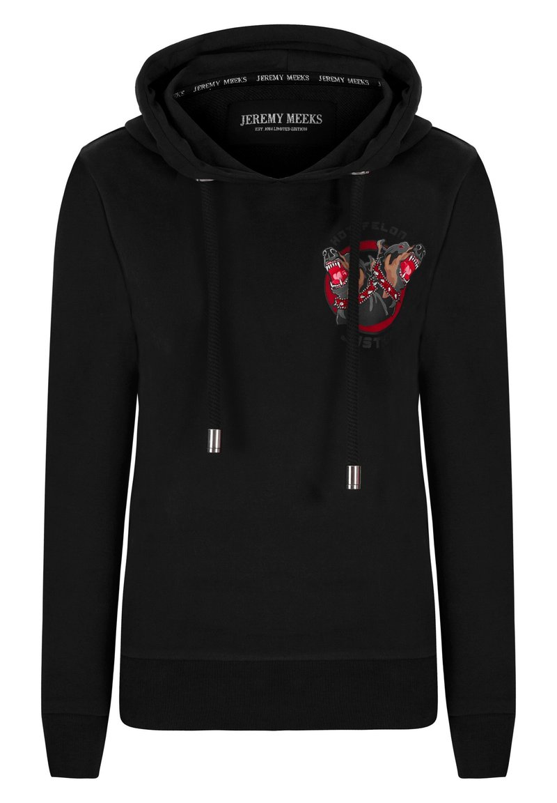 Damen Sweatshirts | Jeremy Meeks OSEE Kapuzenpullover schwarz - GI05653 Damen Sweatshirts | Jeremy Meeks OSEE Kapuzenpullover schwarz - GI05653