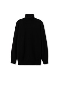 ULTRASOFT TURTLENECK - Stickad tröja - black
