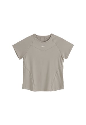 aim’n®, SOFT BASIC SHORT SLEEVE - T-shirt de sport - dark clay