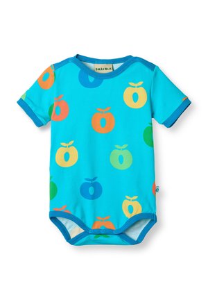 Småfolk SHORT-SLEEVED WITH APPLES - Body - blue atoll