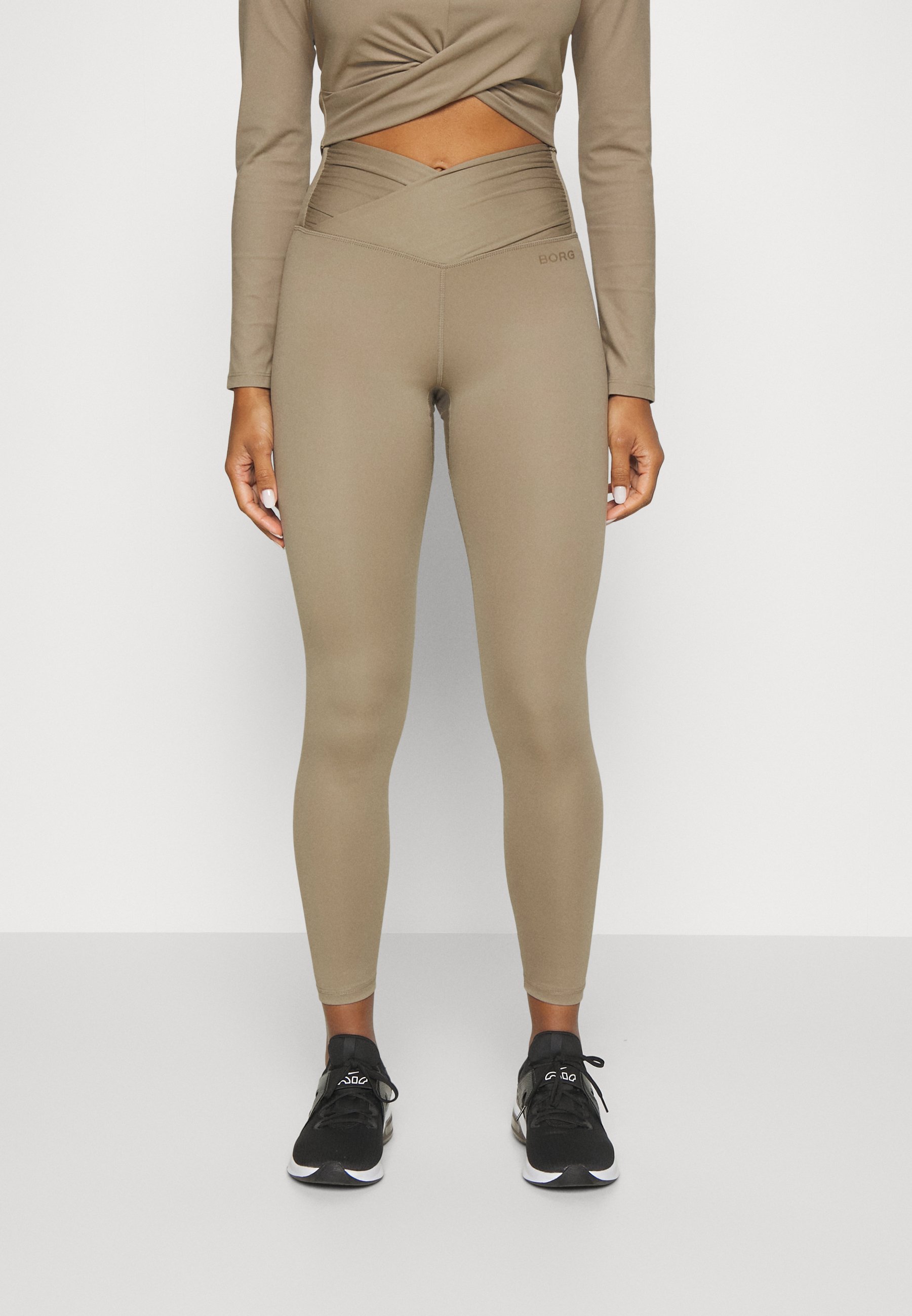 Beige Sportlegging dames online kopen | Zalando