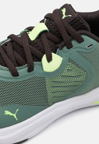 Puma DISPERSE XT 3 UNISEX - Træningssko - eucalyptus/flat dark gray/fizzy apple