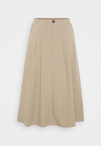 CARCALAZA LONG PLEAT SKIRT - Plisséskjørt - aluminum