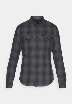 MARINE SLIM SHIRT - Srajca - black